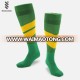 Custom Running Green Sport Long Soccer Socks